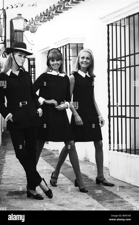 fashion 1960s ladies dress models with clothes of otto mail order company germany circa