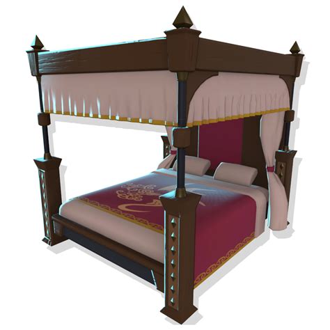 Arthurian Canopy Bed Big Time