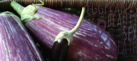 Eggplants Beauty Sex And Death Cooker And A Looker Australian Home Cooking