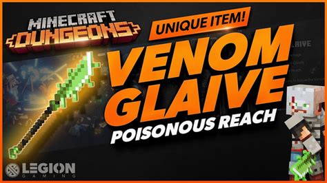 With enough luck and patience, it is possible to get a gilded battle robe that has even more. Minecraft Dungeons - Unique Item Guide | VENOM GLAIVE ...