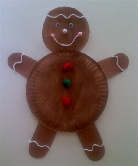 Gingerbread Man Preschool Craft The Cake Boutique