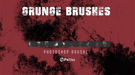 Grunge Brushes Photoshop Psfiles