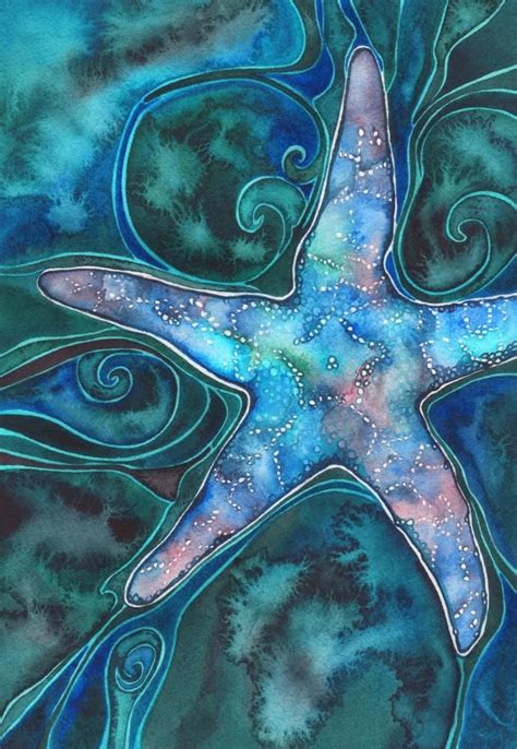 The Art Of Tamara Phillips Starfish Painting Sea Life