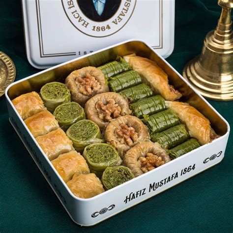 Premium Turkish Handmade Assorted Pistachio Baklava Mixed Baklava