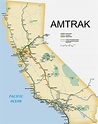 Amtrak Route Map California - Printable Maps