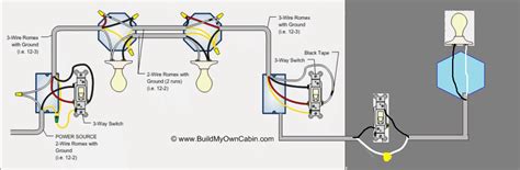 The light is on in the line diagram. 3 Way Switch Wiring Diagram Power At Switch | Wiring Diagram