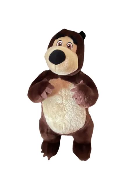 Spin Master Masha And The Bear Plush Bear Stuffed Toy Grunting 10” 1200 Picclick
