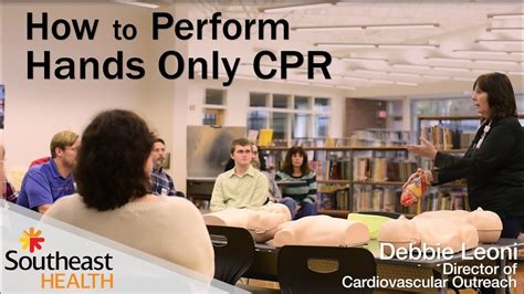 How To Perform Hands Only Cpr And Use An Aed Youtube