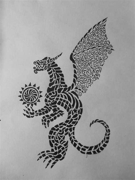Original Abstract Dragon By Kytex On Deviantart