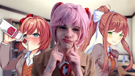 Natsuki Plays Ddlc Mods Getting Drunk And Naughty Starry Eyed Youtube
