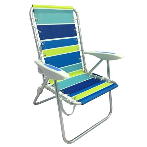 mainstays folding bungee beach chair stripe