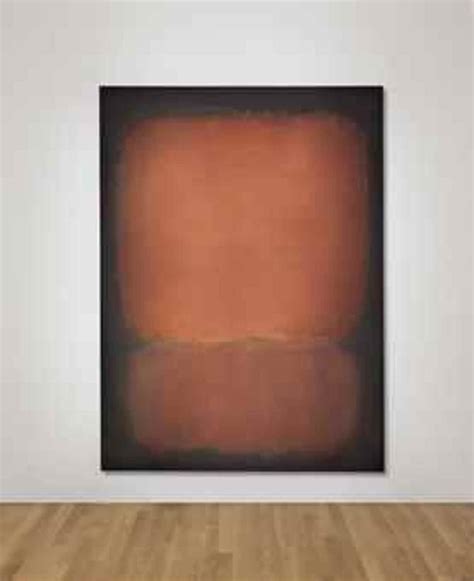 Mark Rothko S No Fetched Million Christie S Achieves First