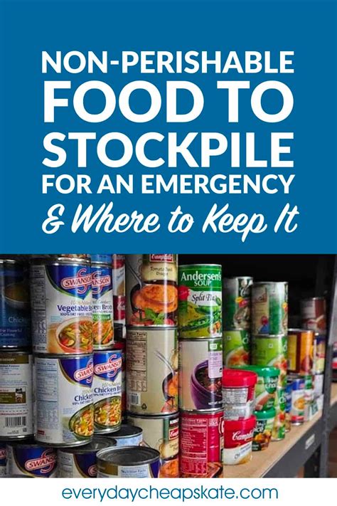 Pin By Brenda Barlow On Emergency Kits In 2020 Non Perishable Foods