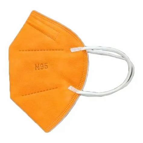 Orange N95 Reusable Face Mask Number Of Layers 5 Layer At Rs 20 In