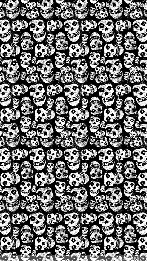 Scary Misfits Skulls Iphone Wallpaper