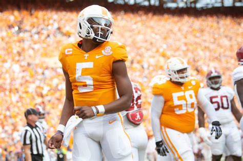 Hendon Hooker And Jalin Hyatt Recognized By Pff For Tennessee Football