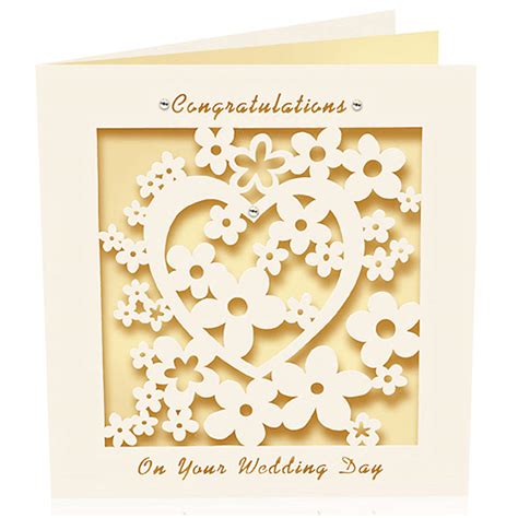 These bundles of goodies are a festive and fun way to say, well done!, good luck! and congratulations! wedding card congratulations laser cut by pink pineapple ...