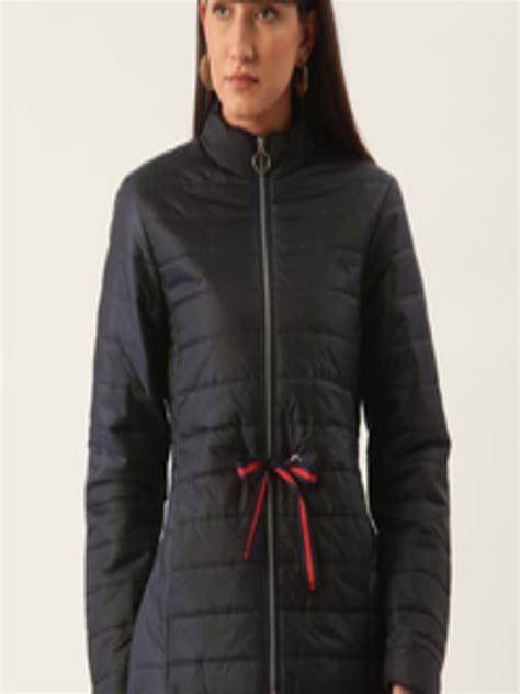 Buy Zoella Women Navy Blue Solid Padded Jacket Jackets For Women 14228200 Myntra