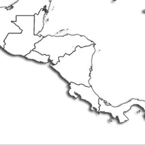 Printable Map Of Central America Printable Maps