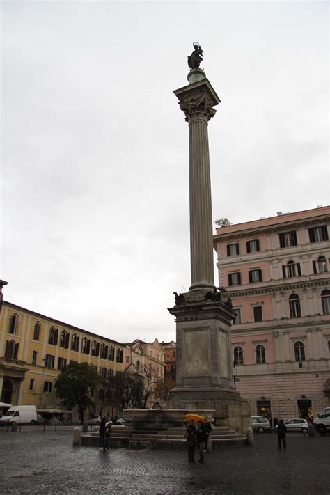 Piazza Santa Maria Maggiore In Rome Italië Reizen And Reistips