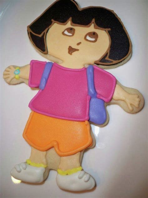 Dora Cookie Cookie Decorating Dora The Explorer Dora