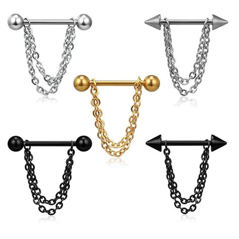 Buy Crystal Piercing Nose Ring Clip On Nipple Ring Woman Sexy Nipple Body Jewelry At Affordable