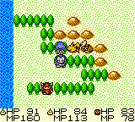 In dragon warrior monsters, the player moves around to other worlds through warp gates which are located underneath the throne room. Dragon Warrior Monsters (USA) ROM