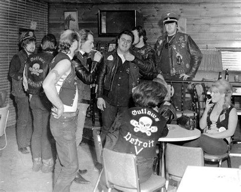 Detroit Outlaws Club House 1966 Biker Clubs Motorcycle Clubs Gang
