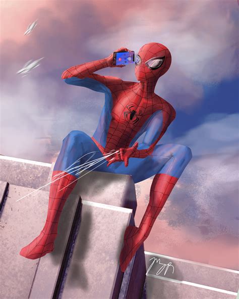 Artstation Spider Man Calling