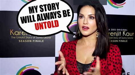 Sunny Leone Talks About Karenjit Kaur The Untold Story Of Sunny Leone Season Finale Youtube