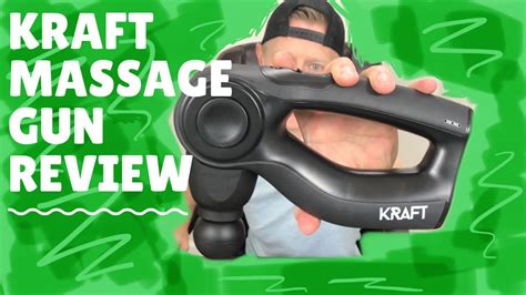 Kraftgun Massage Gun Review Youtube