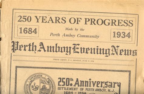 The news feed below comes from abc news perth, a news service based in. Historic Perth Amboy Virtual Museum: Perth Amboy Newspapers
