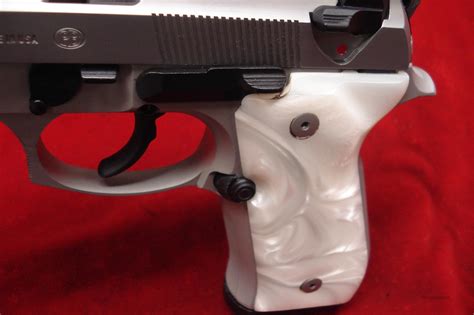 Beretta 92 Inox 9mm Pearl Grips W For Sale At