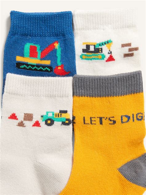 Unisex Crew Socks 8 Pack For Toddler And Baby Old Navy