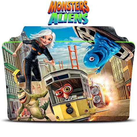Monsters Vs Aliens Icon Folder By Mohandor On Deviantart