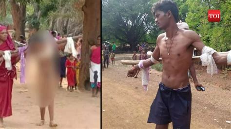 Man Woman Paraded Naked Over Extramarital Relationship In Chhattisgarh