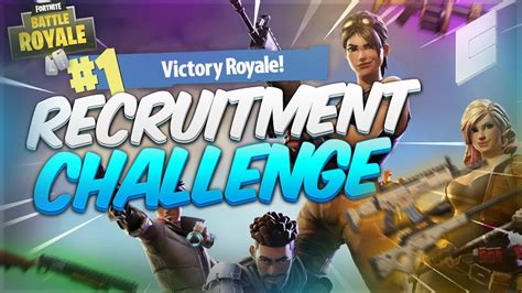 Team Entity Fortnite Recruitment Challenge Xbox Ps4 And Pc