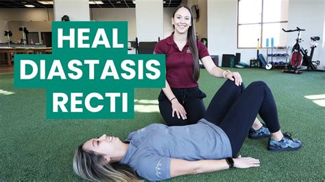 Exercises To Fix Your Diastasis Recti Physical Therapy Youtube