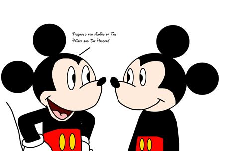 Mickey With His Doppelganger By Marcospower1996 On Deviantart