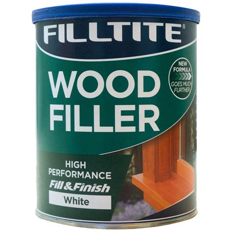Buy Filltite High Performance 2 Part Wood Filler 250g White Fillers