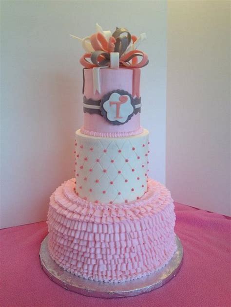 Baby Shower Cake Decorated Cake By Amanda Cakesdecor