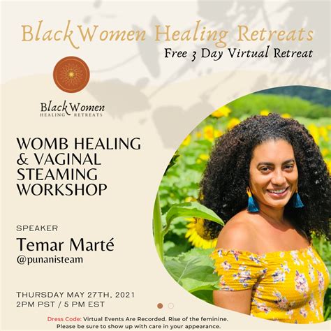 Free 3 Day Virtual Retreat Black Women Healing Retreats