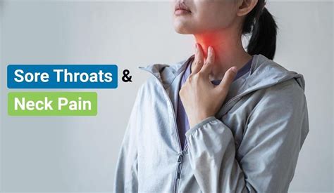 A Link Between Sore Throats And Neck Pain Neck Pain Sore Throat