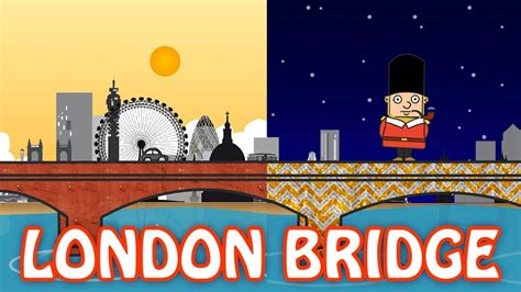 London Bridge Is Falling Down Nursery Rhyme With Lyrics Youtube