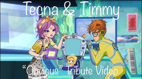 Winx Club Tecna And Timmy Obvious Tribute Music Video Youtube