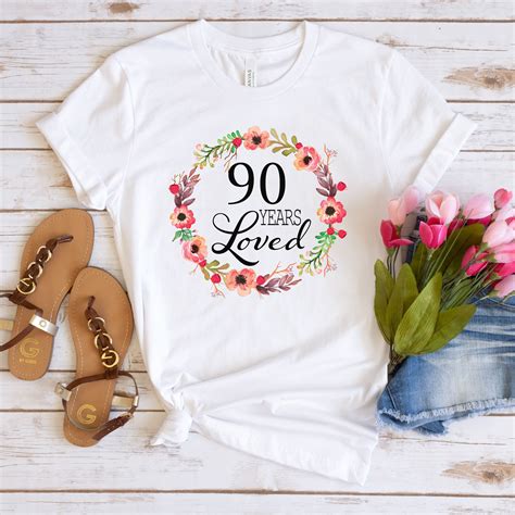90 Year Old 90th Birthday T Awesome Since January 1933 T Shirt