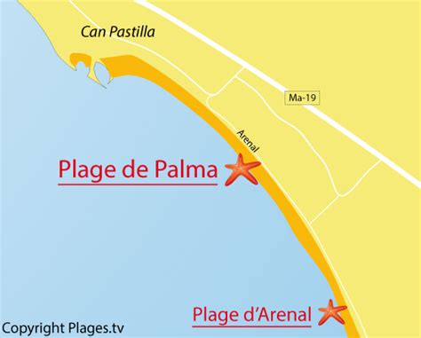 Plage Palma De Majorque Carte Decouvrez Toutes Les Plus Belles Plages A