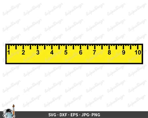 Ruler Outline Svg Ruler Svg Math Svg Ruler Clipart Ruler Etsy Images