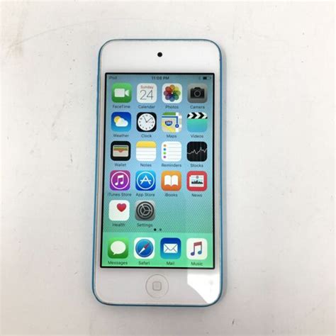 Apple Ipod Touch 5th Gen 2014 Mp3 Player 16gb Blue A1421 Mgg32lla