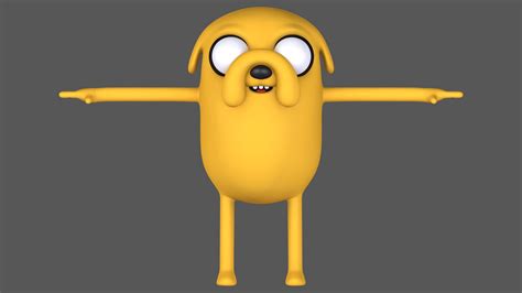 Jack Dog Character 3d Model Turbosquid 1589876